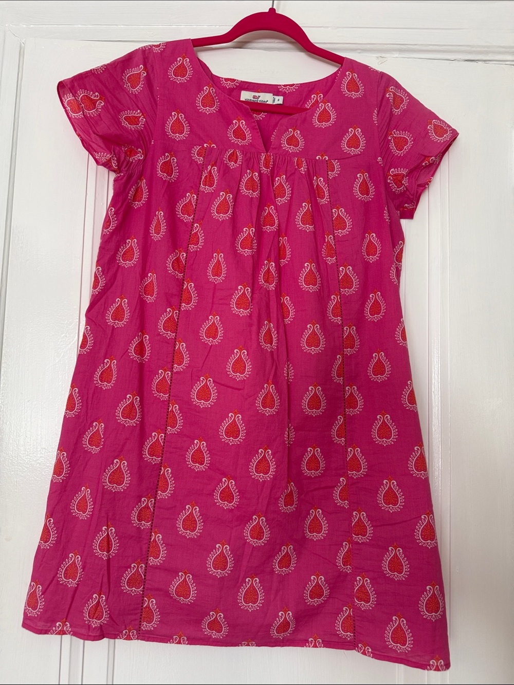 Vineyard Vines Pink Paisley Sundress